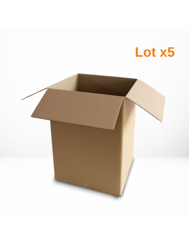 Lot cartons déménagement taille XL x5